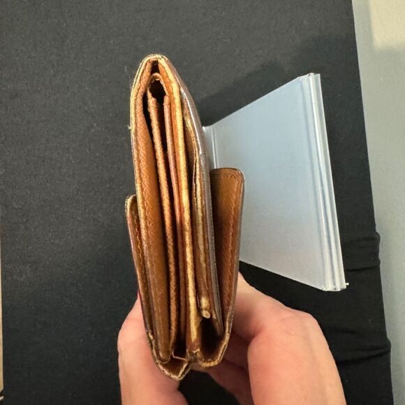 LV MONO DOUBLE SNAP WALLET - Picture 3 of 16